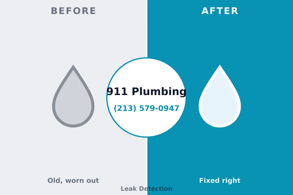 Before and after: plumbing company Sun City West, AZ